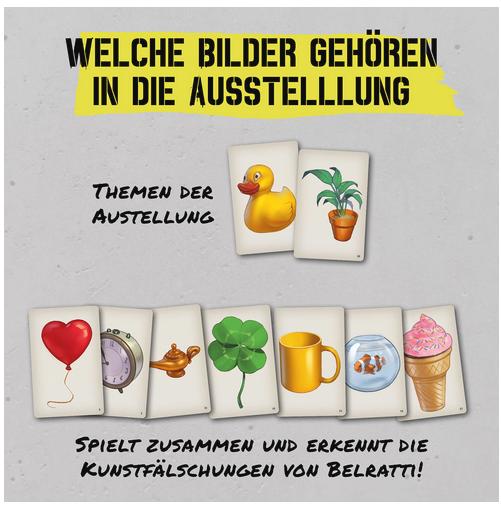 Actual product image Kosmos Belratti Is this art or can it go? 8+ 3-7 play (German)