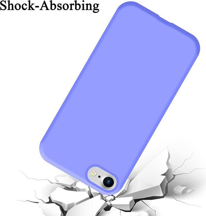 Immagine prodotto Cadorabo Copertura della cassa del silicone liquido TPU (Apple iPhone 7, Apple iPhone SE (seconda generazione))