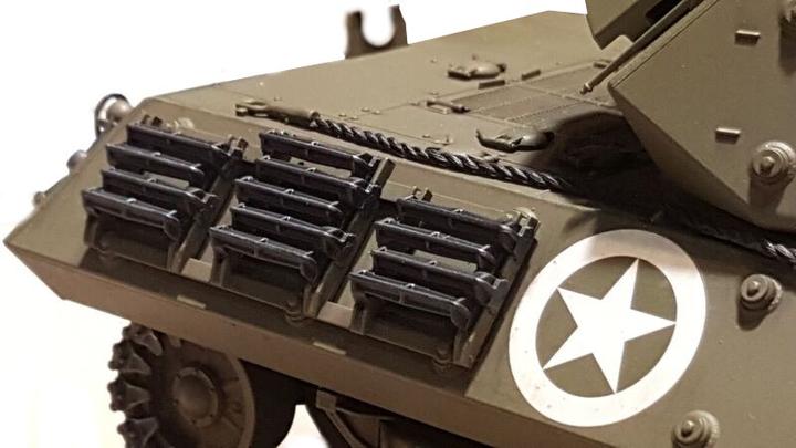 Actual product image Tamiya US Tank Destroyer M10 Mid Production