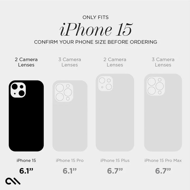 Immagine prodotto Case-Mate Hulle (Apple iPhone 15)