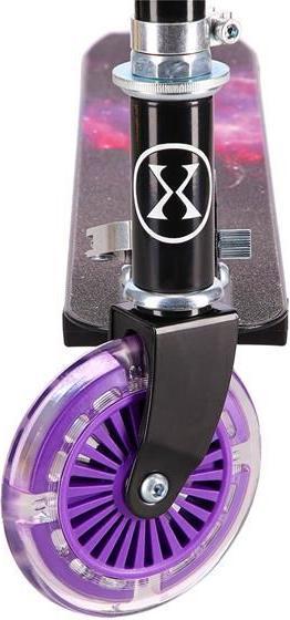 Actual product image Nils Hd025 LED Violet Extreme Scooter