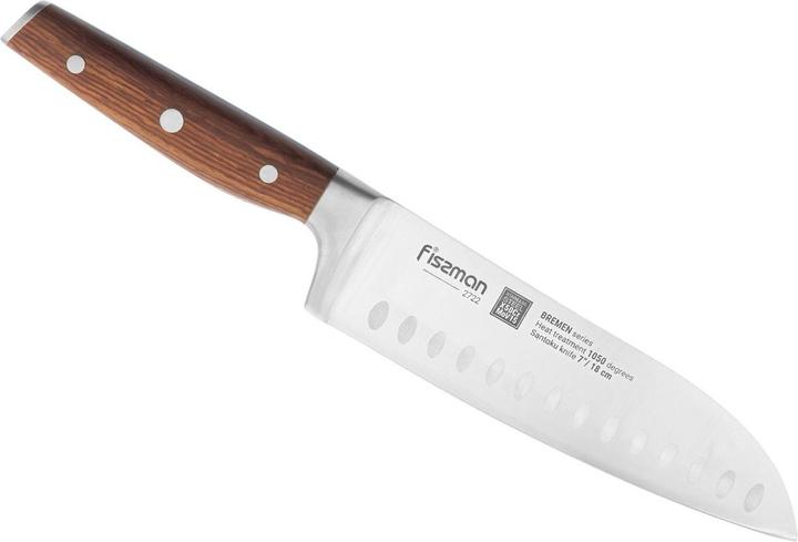Produktbild No Name Santoku Kulle Messer 18 cm Fissman Bremen 2722