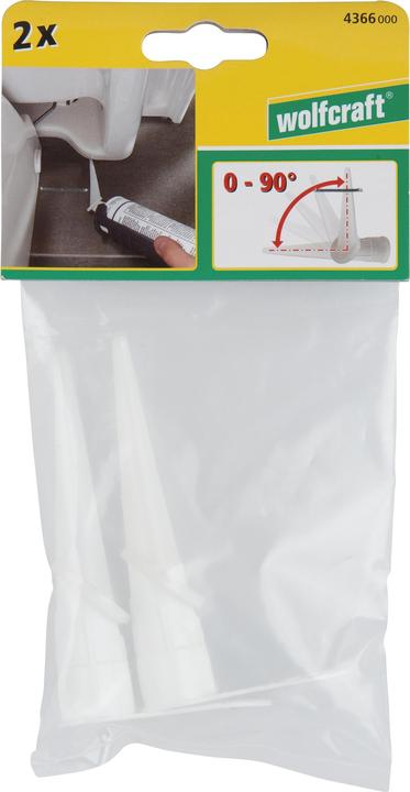 Image du produit wolfcraft 4366000 2 embouts de cartouche articulés I 4366000 I