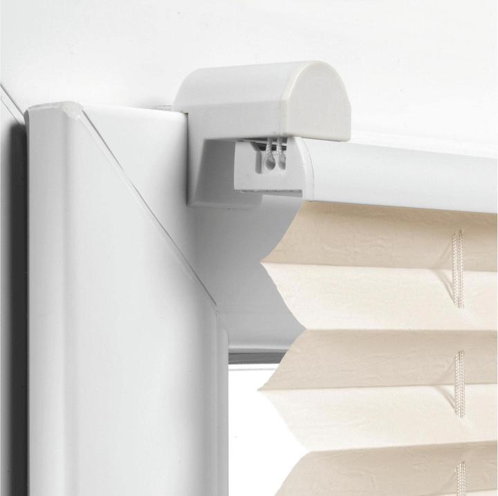 Actual product image Gardinia Easyfix pleated blind with 2 operating rails (45 x 130 cm)