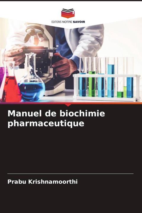 Produktbild Manuel de biochimie pharmaceutique (Prabu Krishnamoorthi, 2024)