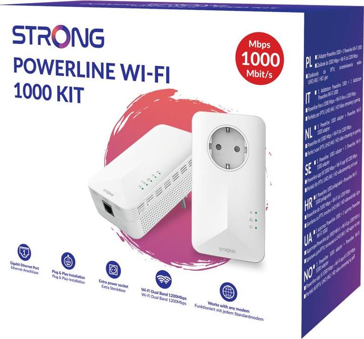 Immagine prodotto Strong POWERL1000WFDUOEUV2 POWERL1000DUOEU (1000 Mbit/s)