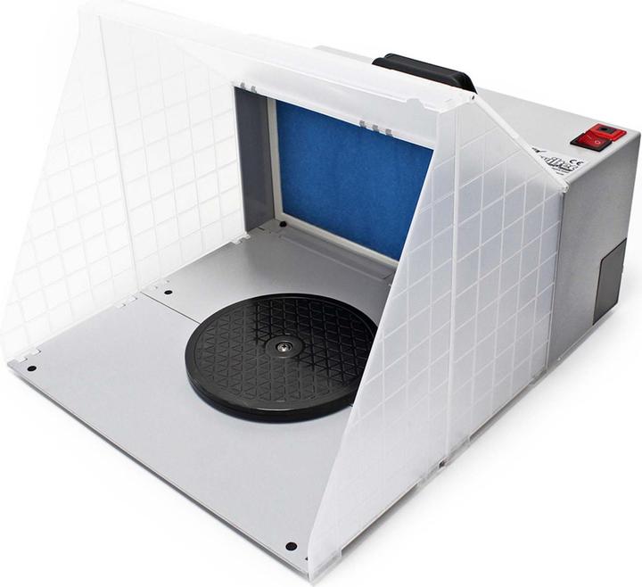 Produktbild Wiltec Komplett Set Airbrush Absauganlage 3m³/min 52dB Absaugung Farbe Farbnebel