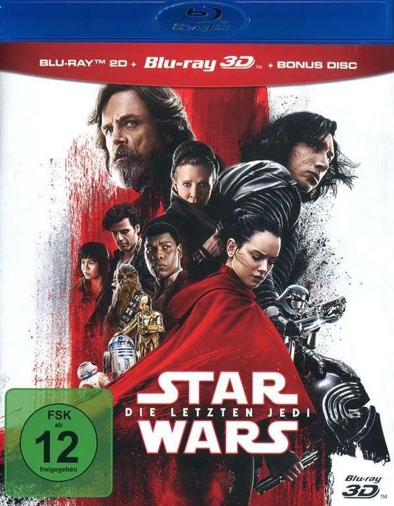 Immagine prodotto Disney Interactive Studios Star Wars: Gli ultimi Jedi 3D BD (3D / 2D) (Blu-ray, Blu-ray 3D, 2018)