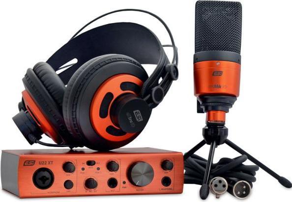 Actual product image ESI U22 XT CosMik Set Recording with microphone stand (USB, 6.3mm jack)