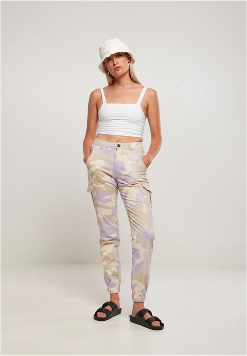 Immagine prodotto Urban Classics Pantaloni cargo a vita alta da donna - 5710 (26)