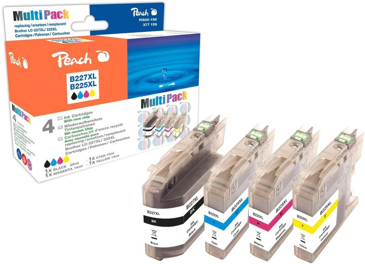 Actual product image Peach Lc-227xl/225xl (M, FC, C, Y)