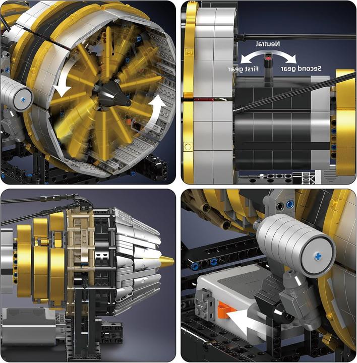 Immagine prodotto Mould King Turbina per aeroplani