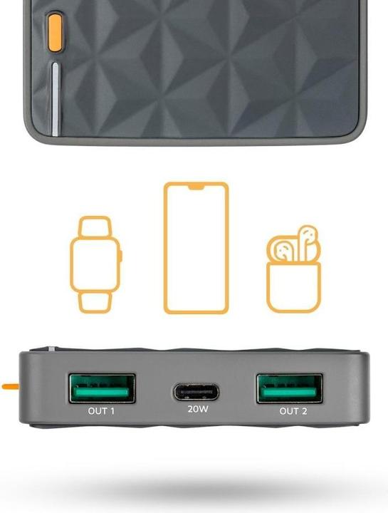 Actual product image Xtorm Fuel Series 4 (10000 mAh, 20 W, 37 Wh)