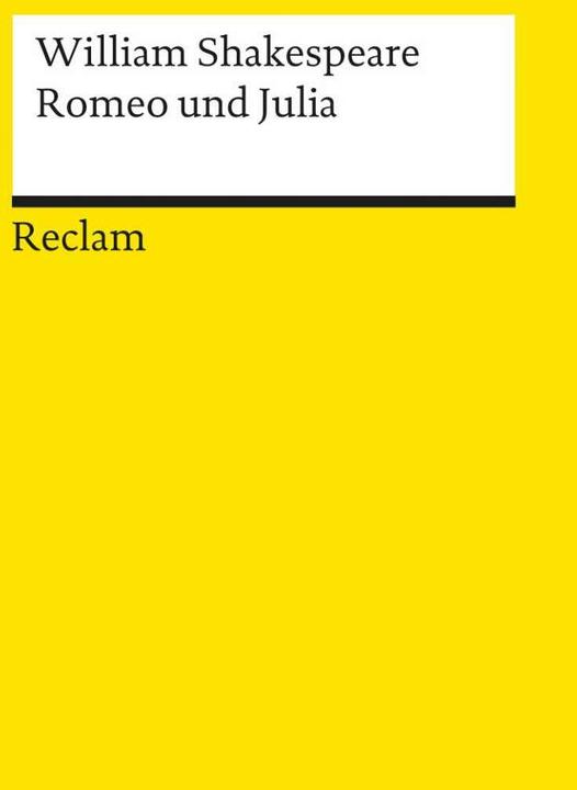 Produktbild Romeo und Julia. (Deutsch, William Shakespeare, Dietrich Klose, August Wilhelm Schlegel, 1998)
