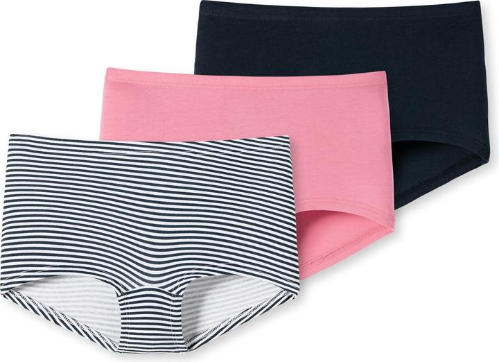 Schiesser 3er Pack Teens Girls 95/5 Organic Cotton Shorts