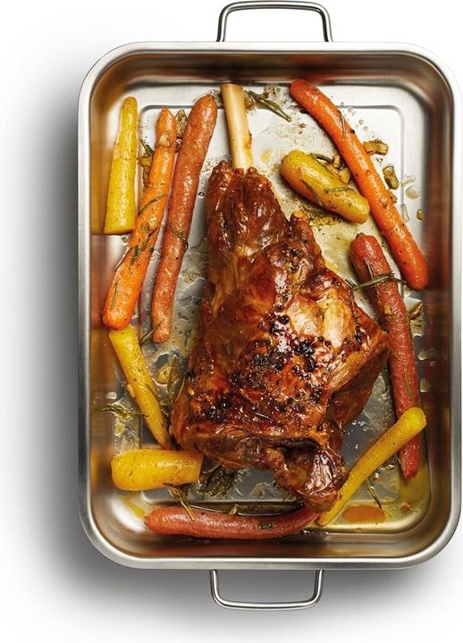 Immagine prodotto neuetischkultur Girarrosto rettangolare, acciaio inox (Pirofila + casseruola, Acciaio inossidabile)