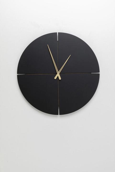 Kare Design Wanduhr Andrea Schwarz Ø60cm (60 cm)