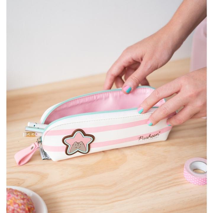 Produktbild Etui Pusheen Weiss/Rosa