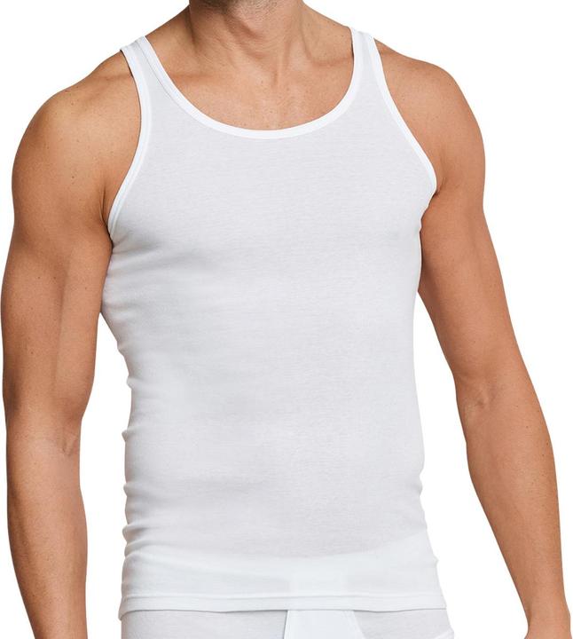 Image du produit Schiesser Lot de 4 maillots de corps Original Classics à fines côtes (M)