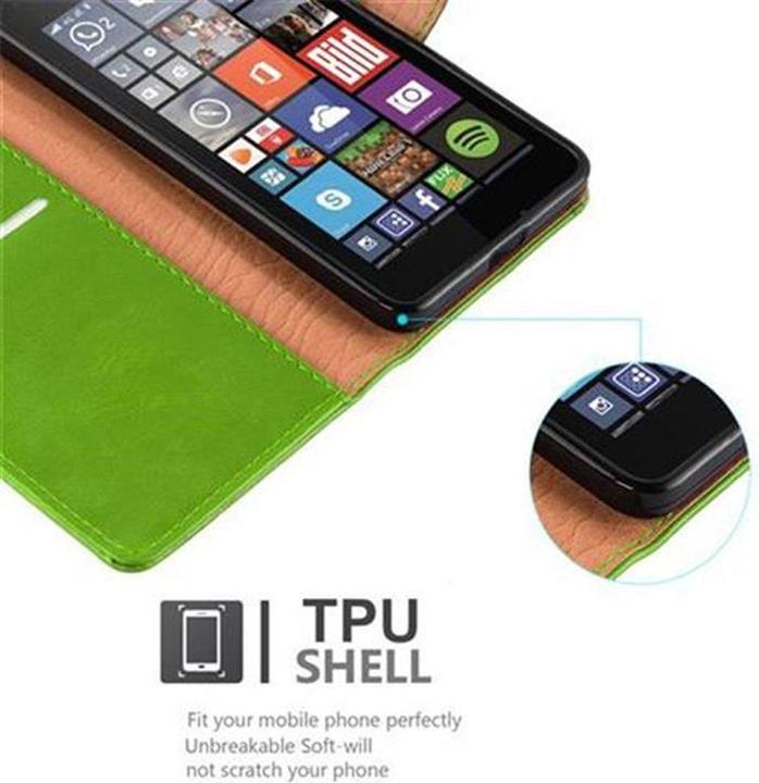 Actual product image Cadorabo Book Luxury Cover (Microsoft Lumia 640)