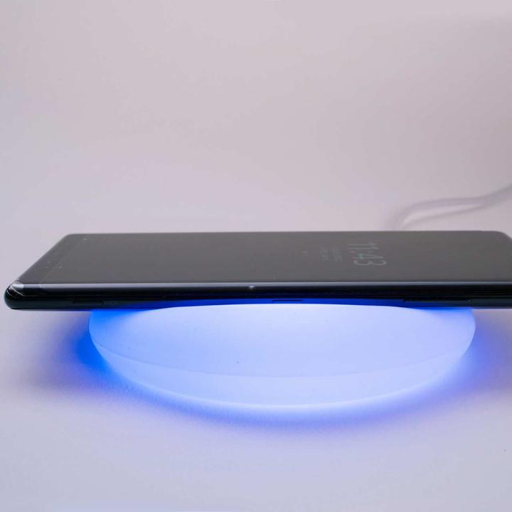 Actual product image Adam Elements OMNIA Q, wireless Charging Pad, white