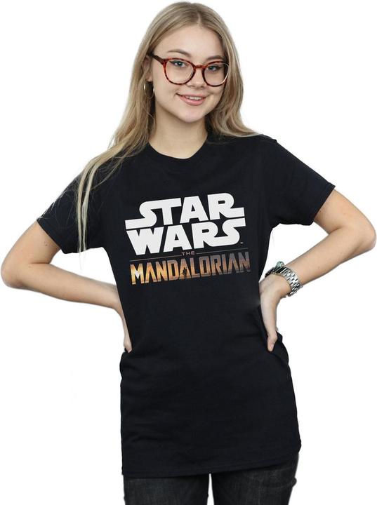 Produktbild Star Wars The Mandalorian Logo TShirt (4XL)