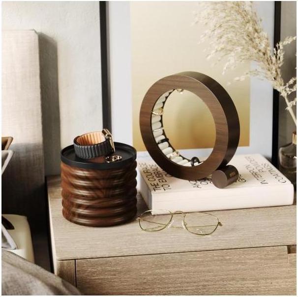Actual product image Umbra Jewellery box Tesora 13 x 12 cm, brown