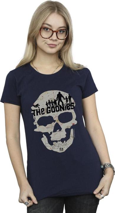 Immagine prodotto Universal Textiles Map Skull Maglietta Donna (XXL)