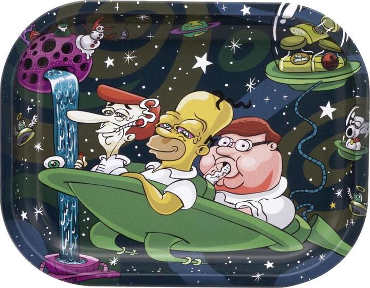 Actual product image Dunkees Rolling Tray S Dads Night Out Rolling 180 x 125mm