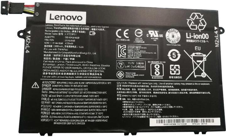 Immagine prodotto Lenovo Batteria 3 celle interna 45Wh LiIon CXP (3 Celle)