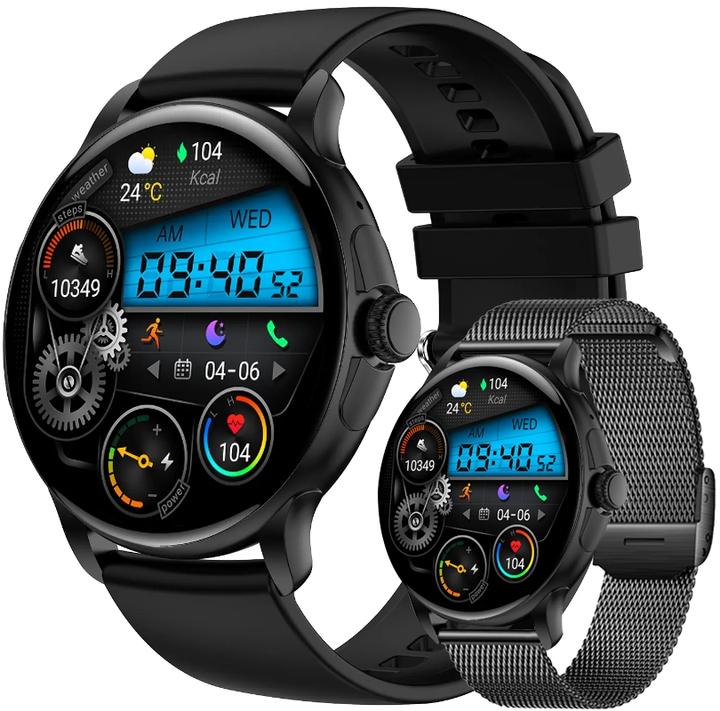 Produktbild Damen-Smartwatch RNCF35 SCHWARZ Armband + Armband