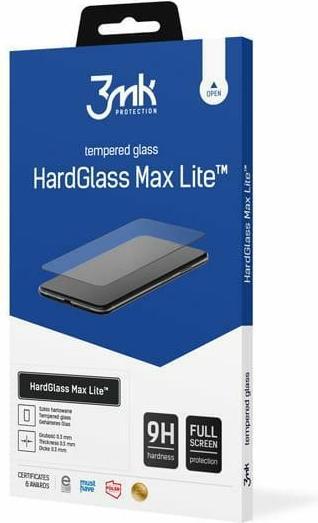 Actual product image 3MK Tempered Glass for Xiaomi Redmi Note 12 Pro+ / Note 12 Pro 9H HardGlass Lite Series (1 Piece, Xiaomi Redmi Note 12 Pro+)