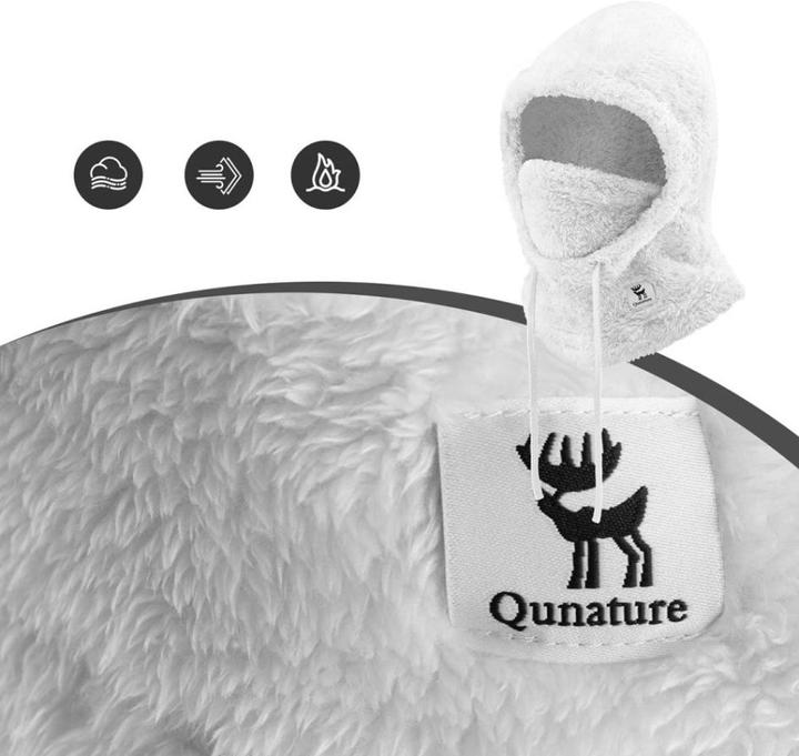 Immagine prodotto Qunature Arctic Velvet Ski Balaclava Size M - White