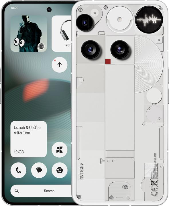 Nothing Nothing Phone (3) (256 GB, White, 6.67", Dual SIM, 50 Mpx, 5G)