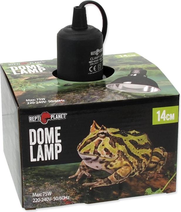 Actual product image Repti Planet Reflector lamp Dome Lamp 14 cm, 75 W (UVB, UVA)