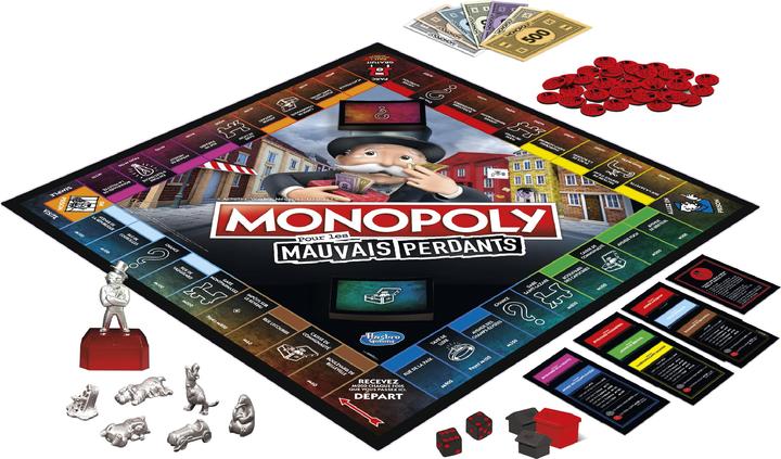 Produktbild Hasbro Gaming Hasbro Monopoly fÃ¼r schlechte Verlierer