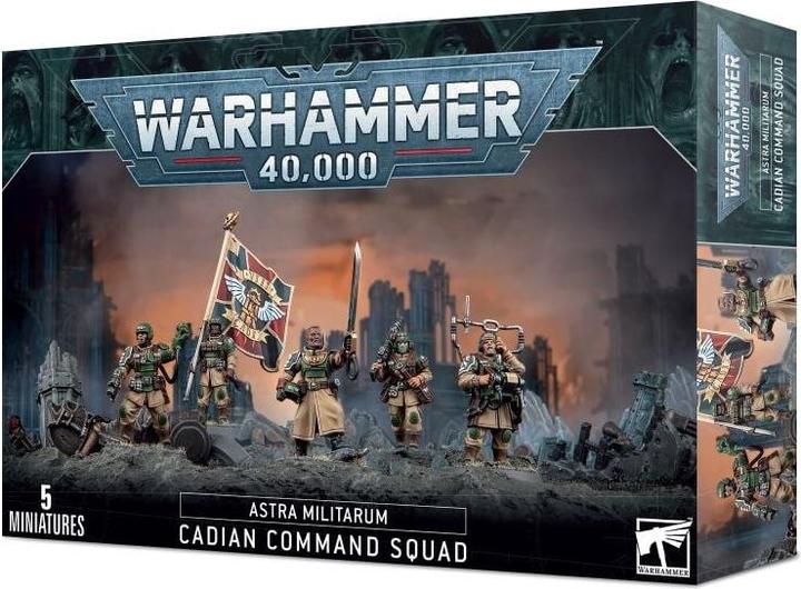 Actual product image Games Workshop Cadian Command Squad (2023)