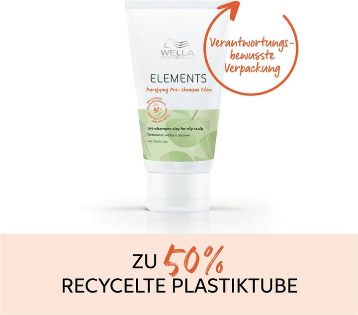 Produktbild Wella Elements - Purifying Pre-shampoo Clay (70 ml, Flüssiges Shampoo)