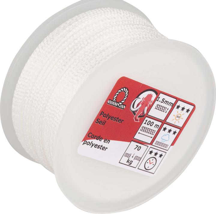 Produktbild Mamutec Polyester Seil 1.5 mm 100 m (100 m)