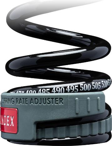 Image du produit Sprindex Ressort d'amortisseur Light Trail Lightweight, longueur 126mm/débattement 55mmx490-560 lbs (126 mm, 55 mm)