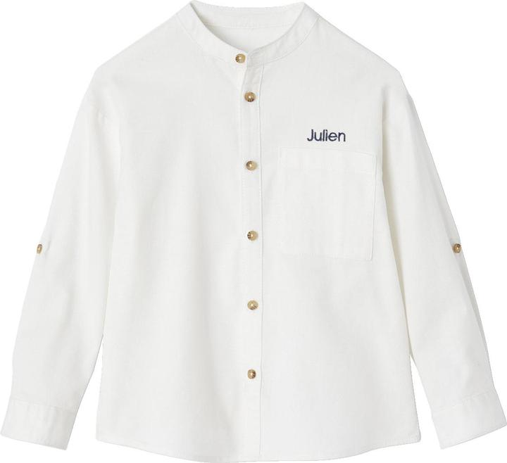 Image du produit Vertbaudet Chemise garçon en flanelle avec col montant (110)