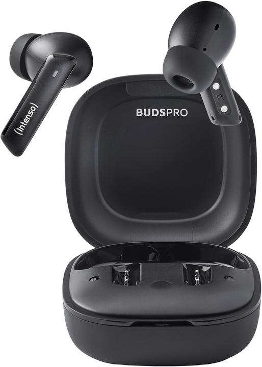 Produktbild Intenso True Wireless Kopfhörer Buds Pro T500AE schwarz (ANC, 9 h, Kabellos)