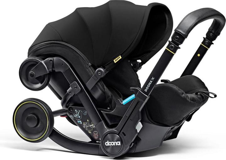 Image du produit Doona Coque bébé X Nitro Black (Coque auto, Norme ECE R129/i-Size)
