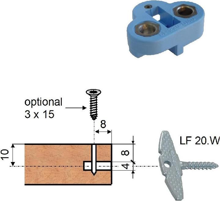 Actual product image Lamifix Connection system (500 pcs.)