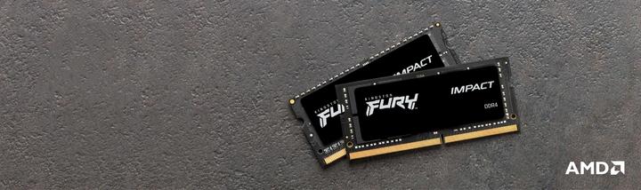 Actual product image Kingston FURY Impact (1 x 8GB, 2666 MHz, DDR4-RAM, SO-DIMM)