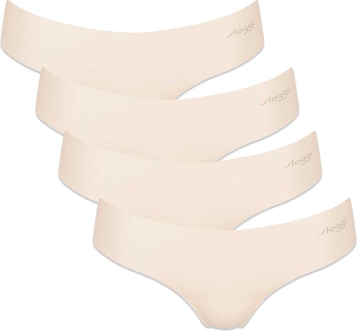 Produktbild Sloggi String Casual Bequem sitzend Zero Microfiber Hipstring 2.0 (XL, 4er Pack)