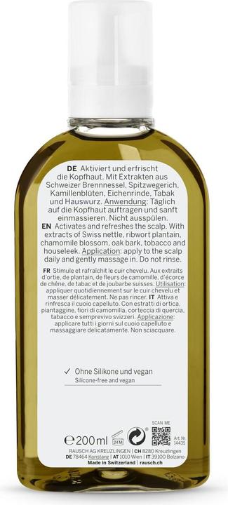 Produktbild Rausch Kopfhaut-Tonic mit Schweizer Kräutern (200 ml)