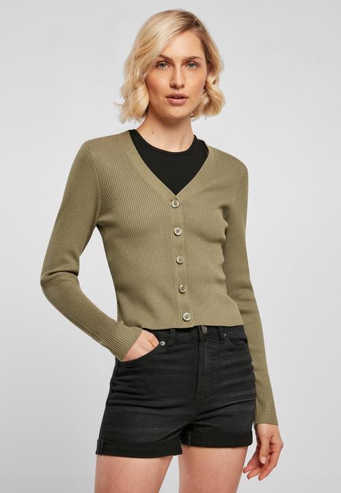 Immagine prodotto Urban Classics Cardigan corto a costine da donna - 16980 (XL)