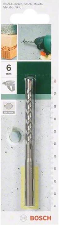 Immagine prodotto Bosch Zubehör Punta per calcestruzzo, SDS rapido, 10 x 70 x 120 mm (10 mm)