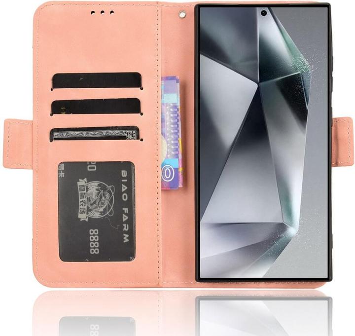 Actual product image Cover-Discount Case many card slots (Samsung Galaxy S24 Ultra)